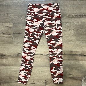 Varley pink cameo leggings